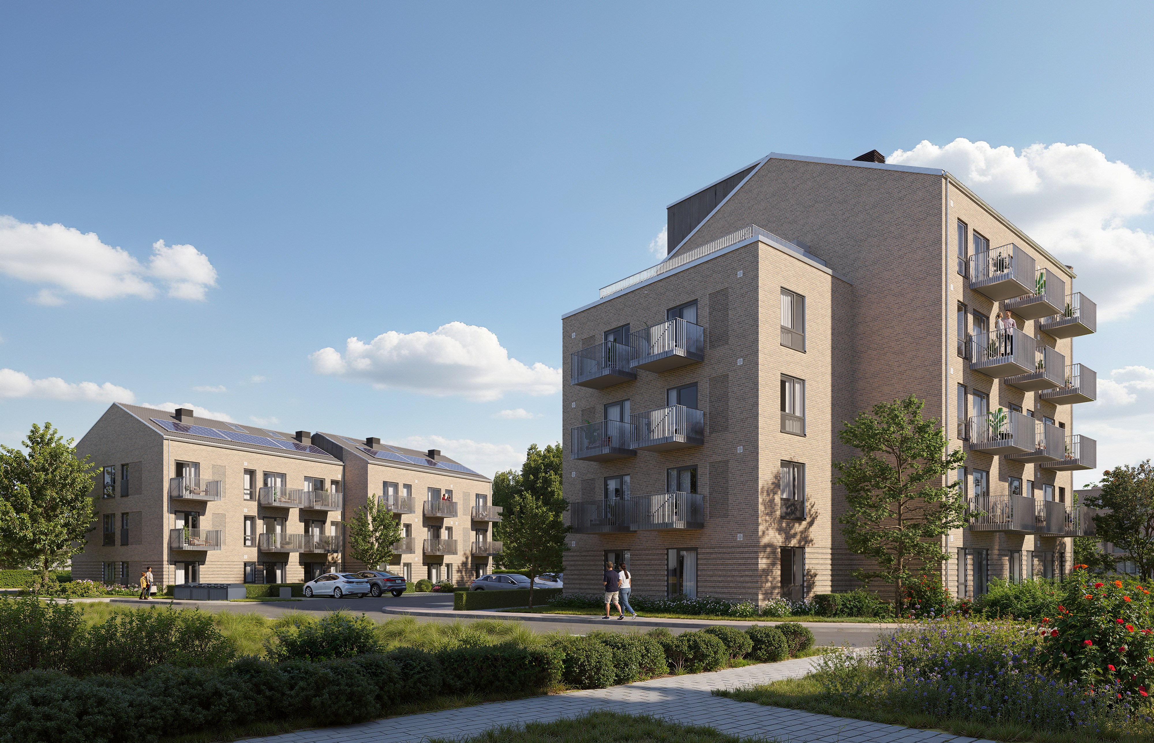 Engsø Hvarteret set udefra