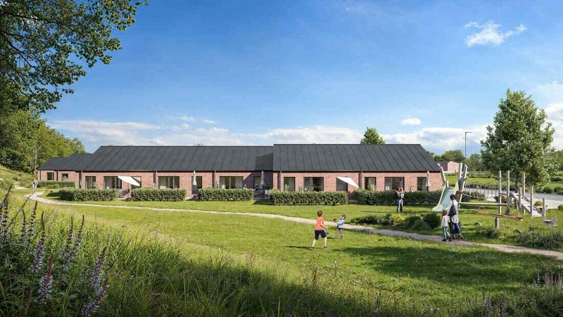 Eksempel på Elmehusene i Hasselager