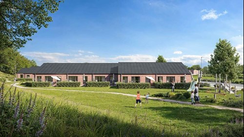etplansrækkehuse